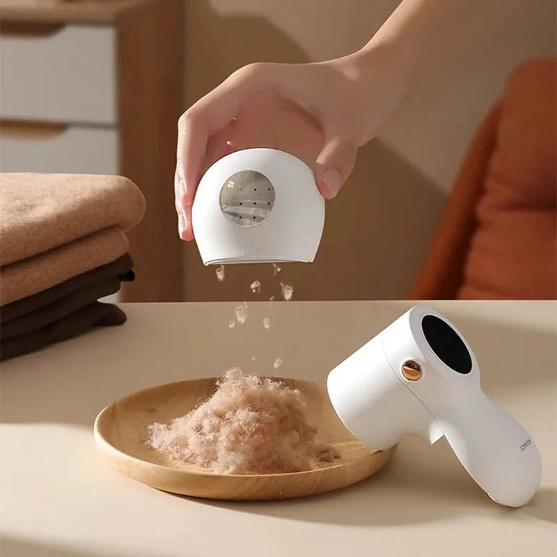 Portable LED Digital Display Lint Remover