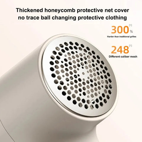 Portable LED Digital Display Lint Remover