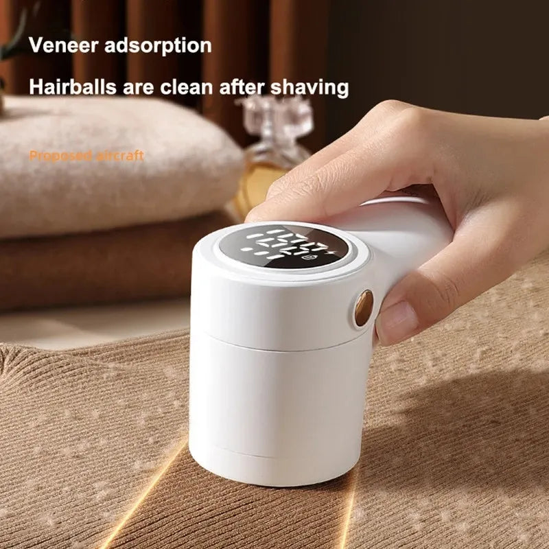 Portable LED Digital Display Lint Remover