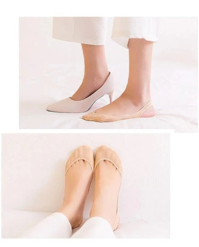 Ultrathin Invisible Nonslip Silk Socks