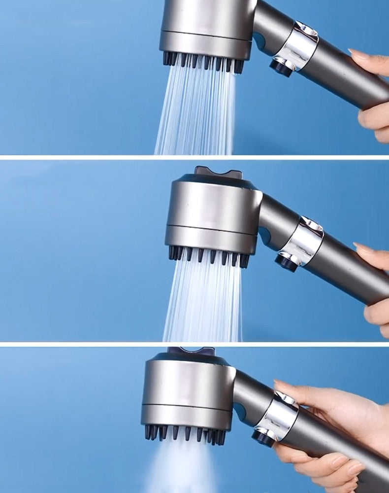 5 in 1 High Pressure Rainfall Shower Head