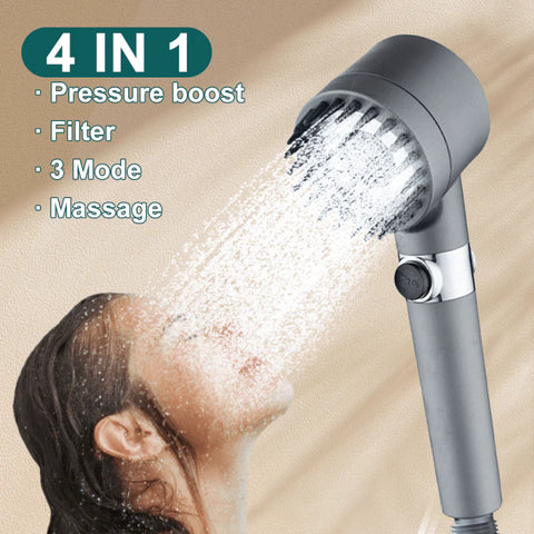 5 in 1 High Pressure Rainfall Shower Head